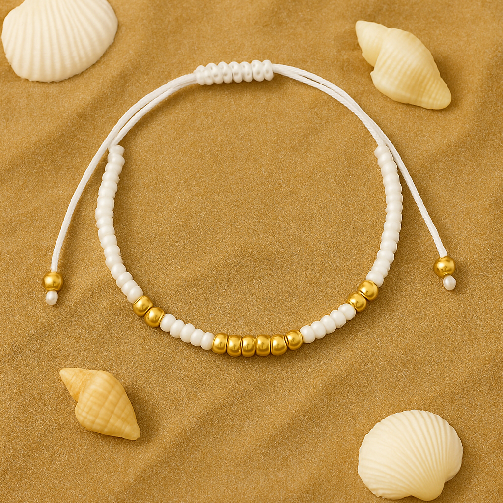 Bracelet Sable Blanc